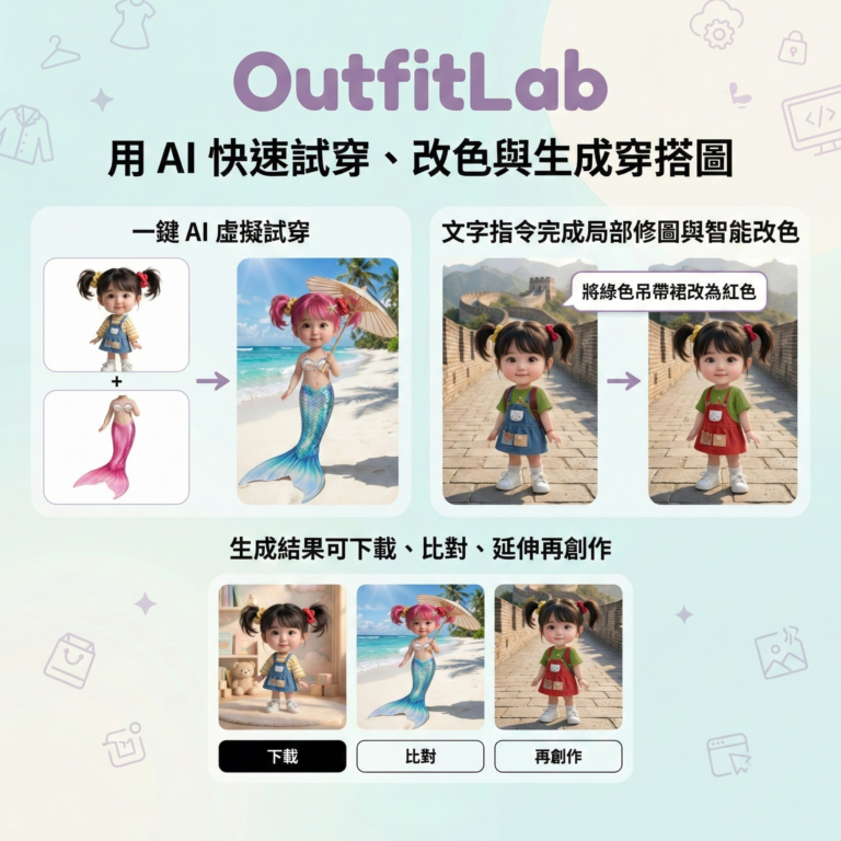 OutfitLab – 您的個人 AI 穿搭實驗室